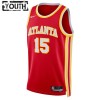 Barn Atlanta Hawks Tröja Clint Capela 15 Nike 2022-23 Icon Edition Röd Swingman